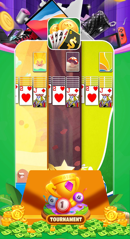 Solitaire Cash-Money win Prize Screenshot2