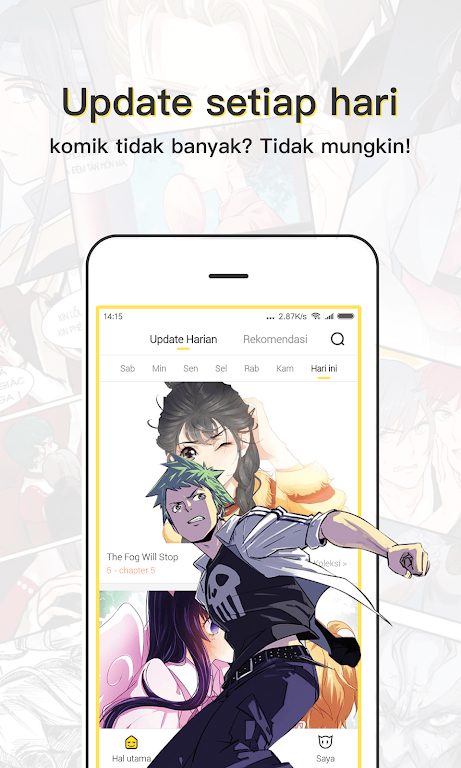 Mangago-Aplikasi Membaca Komik Online dan Offline Screenshot2