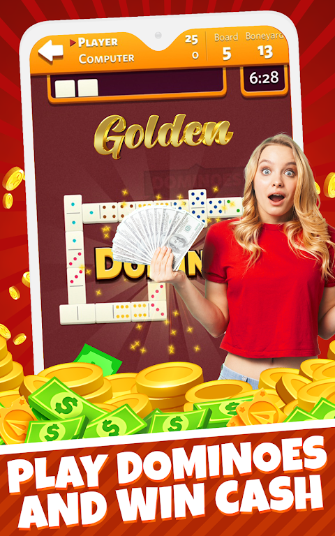 Golden Domineos: Win Gold Cash Screenshot3