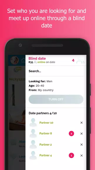 Blindr - Online blind date Screenshot2