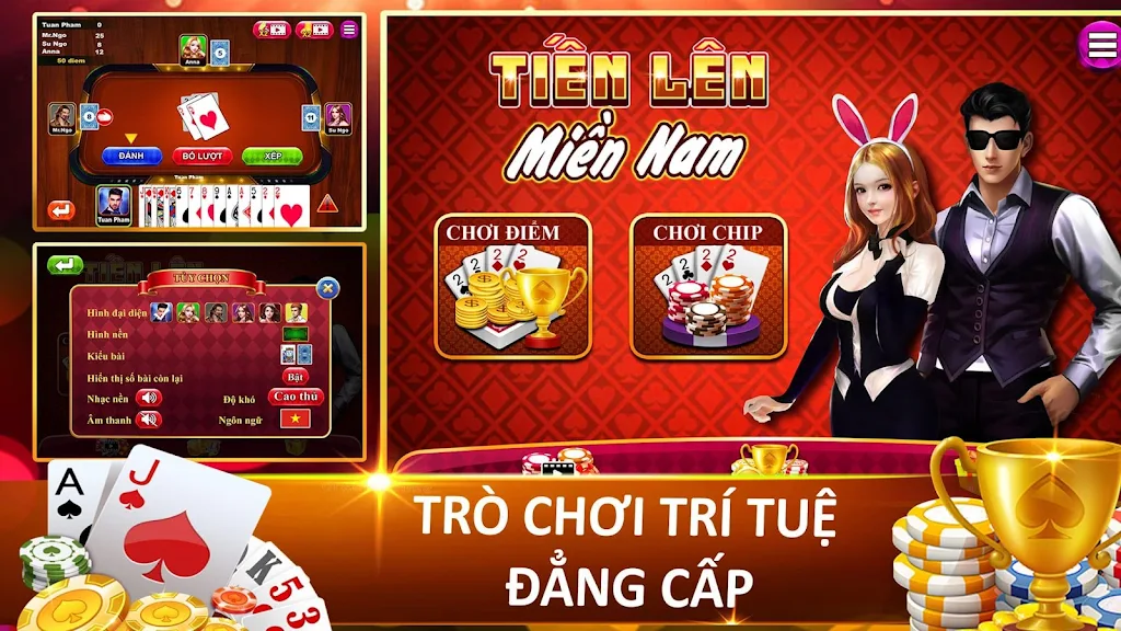 Tien Len - Tiến Lên - Danh Bai Tien Len - Ăn Điểm Screenshot1