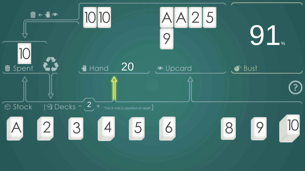 Blackjack Counting Util Screenshot2