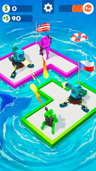 War of Rafts: Crazy Sea Battle Mod Screenshot4