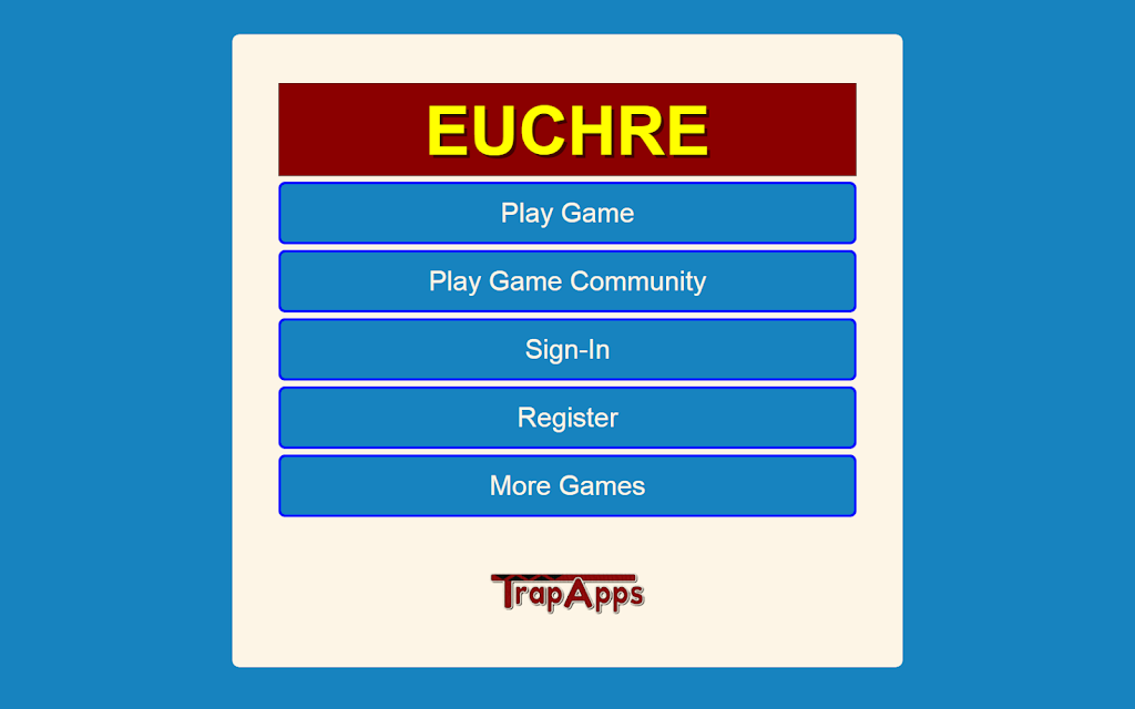 Euchre (TrapApps) Screenshot4