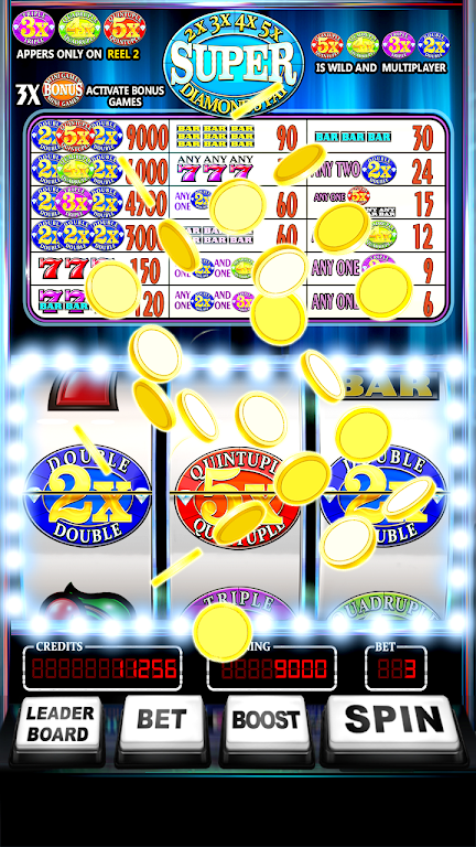 Free Super Diamonds Pay Slots Screenshot1