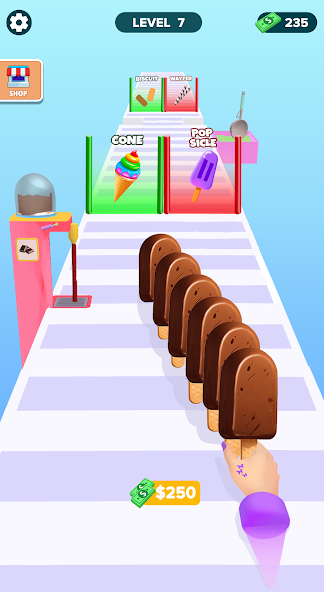 Ice Cream Stack Runner Games Mod Screenshot1