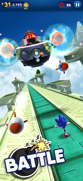 Sonic Dash - Endless Running Mod Screenshot3