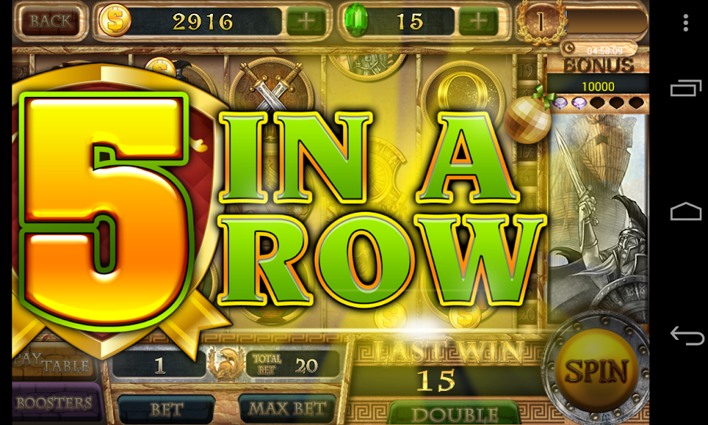 Slots - Achilles's Legend -Free Vegas Casino Games Screenshot3