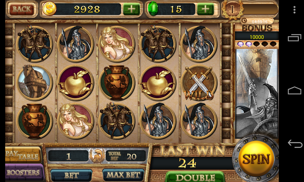 Slots - Achilles's Legend -Free Vegas Casino Games Screenshot1