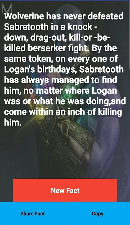 Marvel Facts Free Screenshot3