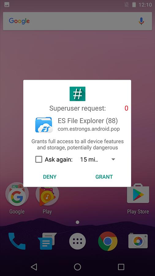 SuperSU Screenshot1