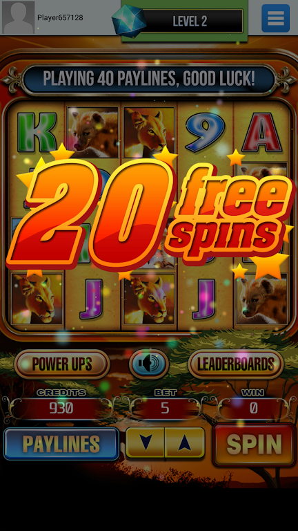 Lion Run | Slots Free Screenshot3