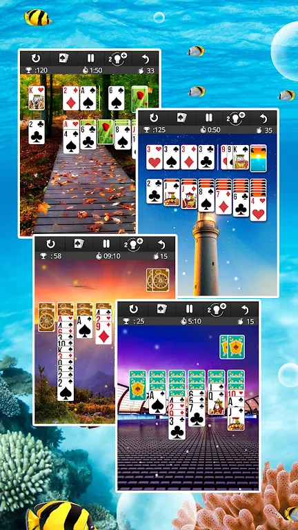 Solitaire : zen earth edition Screenshot4