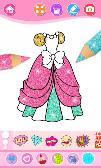 Beauty Coloring Book for Girls Screenshot1