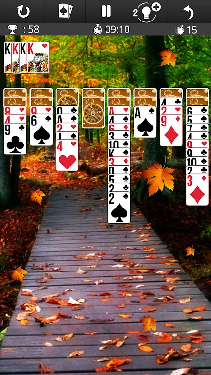 Solitaire : zen earth edition Screenshot1