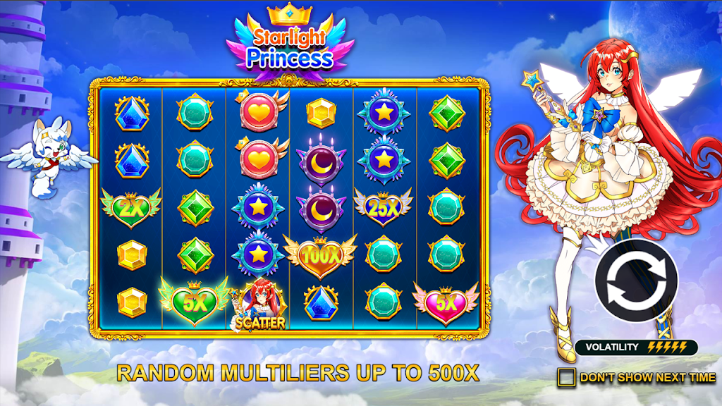 Starlight Princess Slot Screenshot2