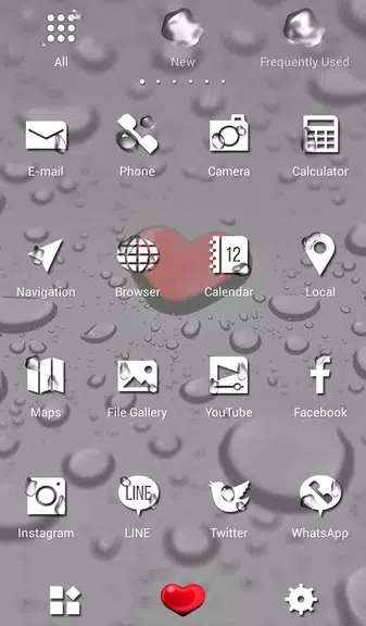 Heart Drop Theme Screenshot3