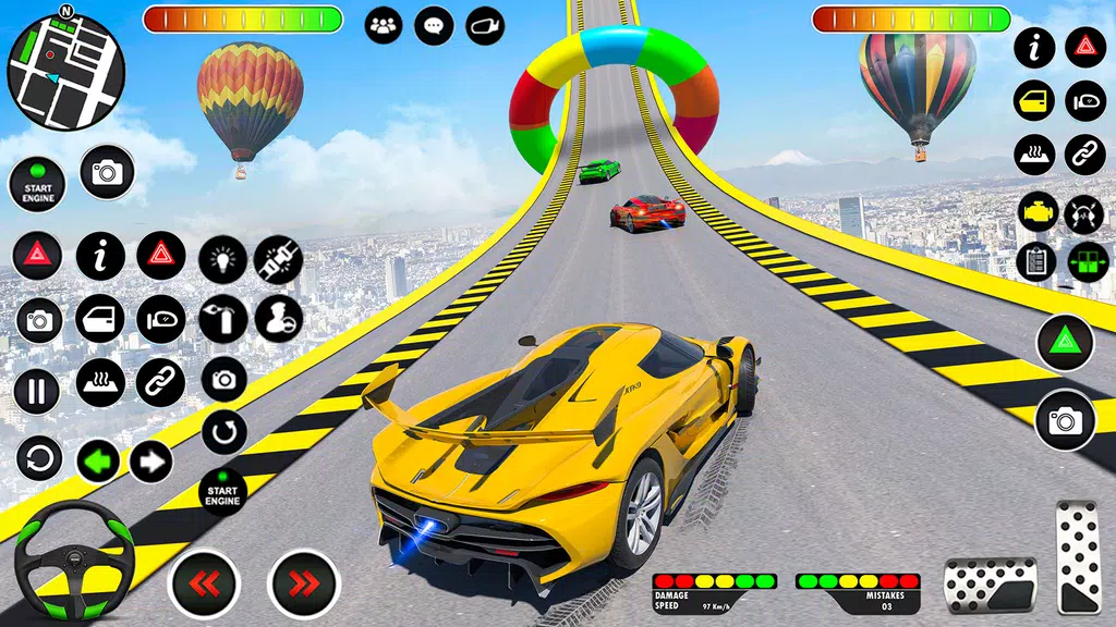 Ramp car games-Racing Stunts Screenshot1