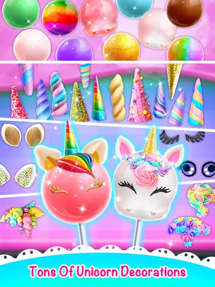 Unicorn Cake Pop Sweet Dessert Screenshot3