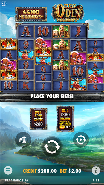 Fury of Odin Megaways Slot Screenshot4