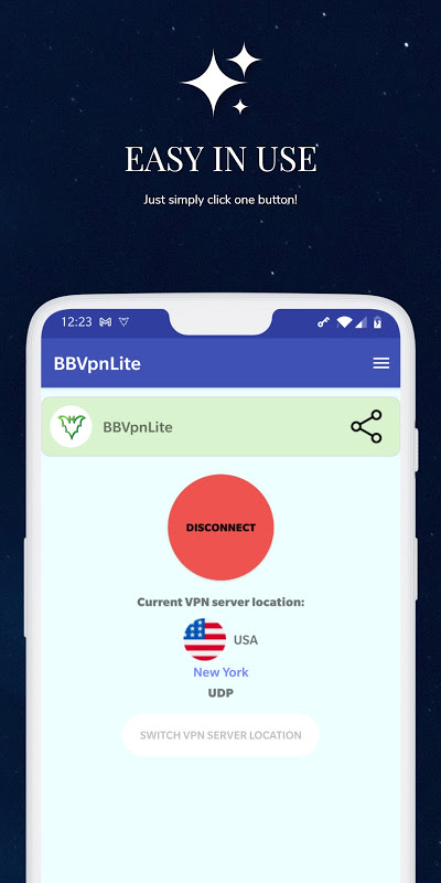 BBVpn VPN Lite - Free Unlimited VPN Screenshot4