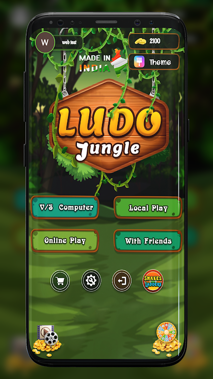 Ludo Jungle - Fun online Dice Game Screenshot1