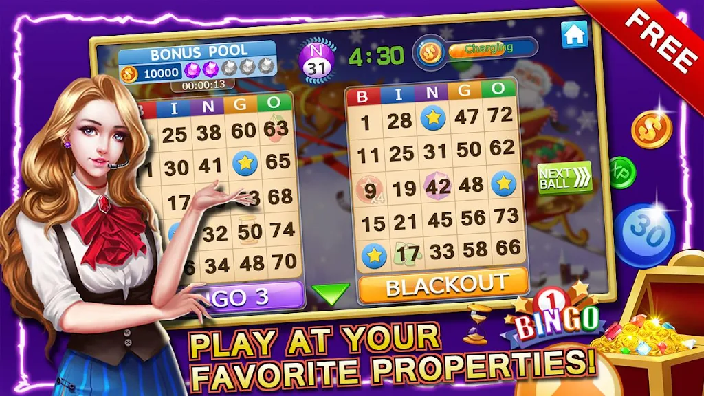 Bingo Arena - Offline Bingo Casino Games For Free Screenshot1