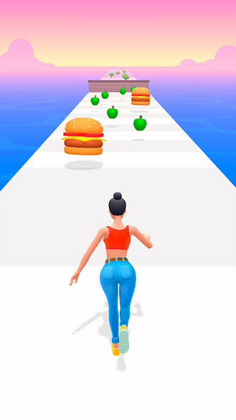 Twerk Race 3d — Fun run game! Mod Screenshot1