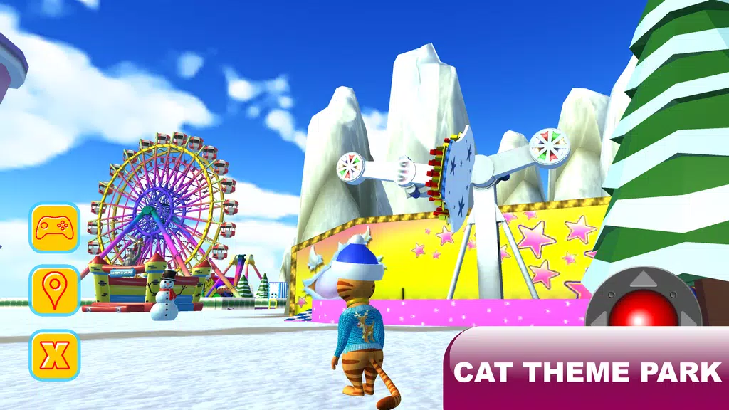 Cat Theme & Amusement Ice Park Screenshot1