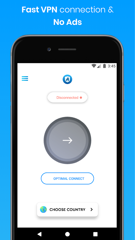 Atom VPN - Free VPN Proxy Server & Ads Free Screenshot4