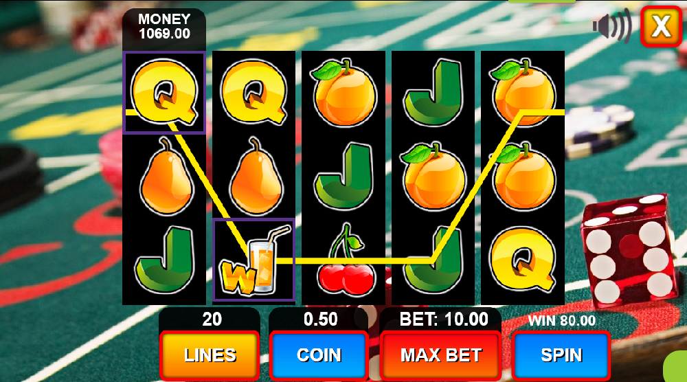 Fruit Summer Slots Machine Screenshot3