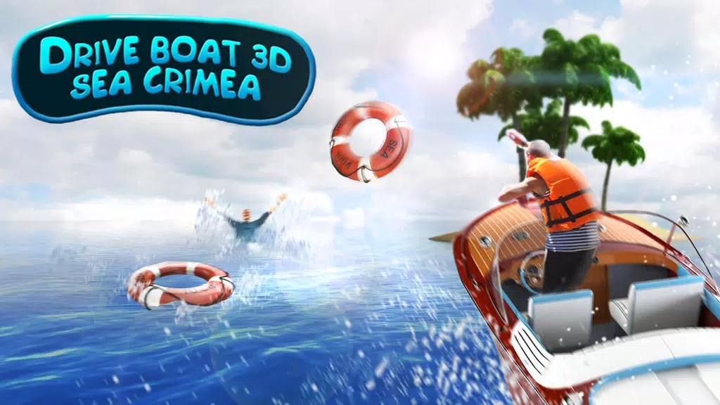 Drive Boat 3D Sea Crimea Screenshot2