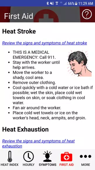 OSHA NIOSH Heat Safety Tool Screenshot1