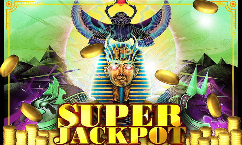 Egyptian Pharaoh Slots: Casino Machine Feel Lucky Screenshot1