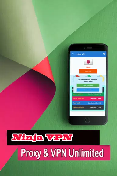 NinjaVPN - Free VPN & Proxy Unlimited 2020 Screenshot3