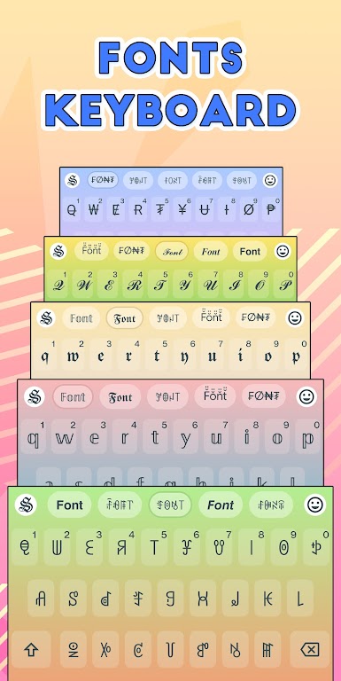 Stylish Text – Fonts Keyboard Mod Screenshot1