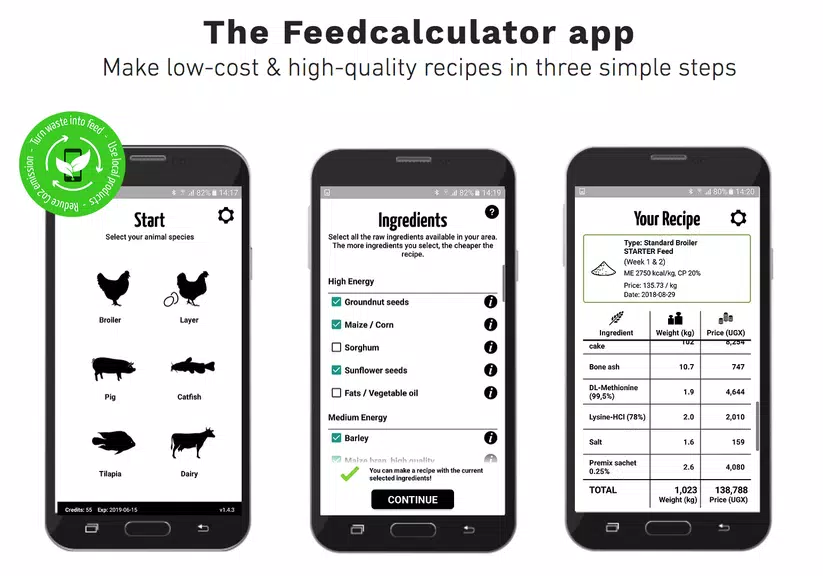 Feed Calculator for livestock Screenshot1