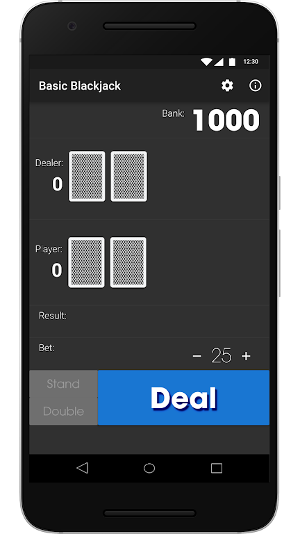 Basic Blackjack Screenshot1