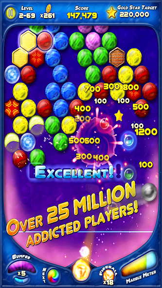 Bubble Bust! HD Bubble Shooter Mod Screenshot1