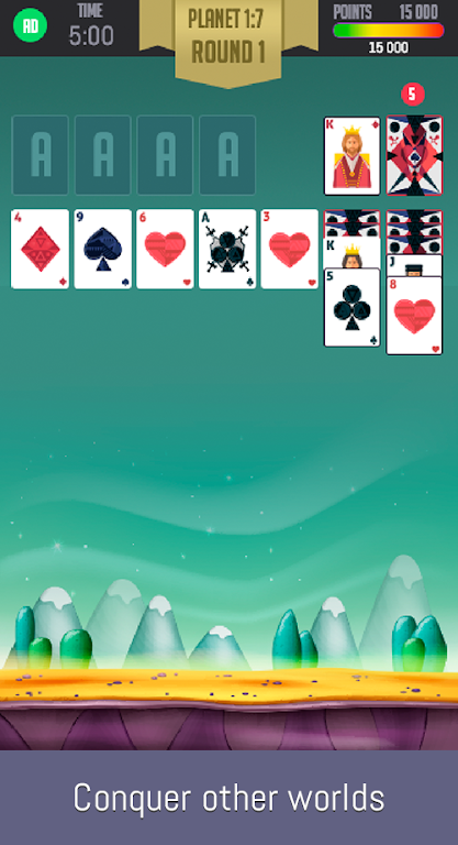 Space Solitaire Screenshot2