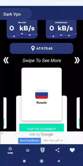 Dark Vpn-Super Fast and Secure Screenshot2