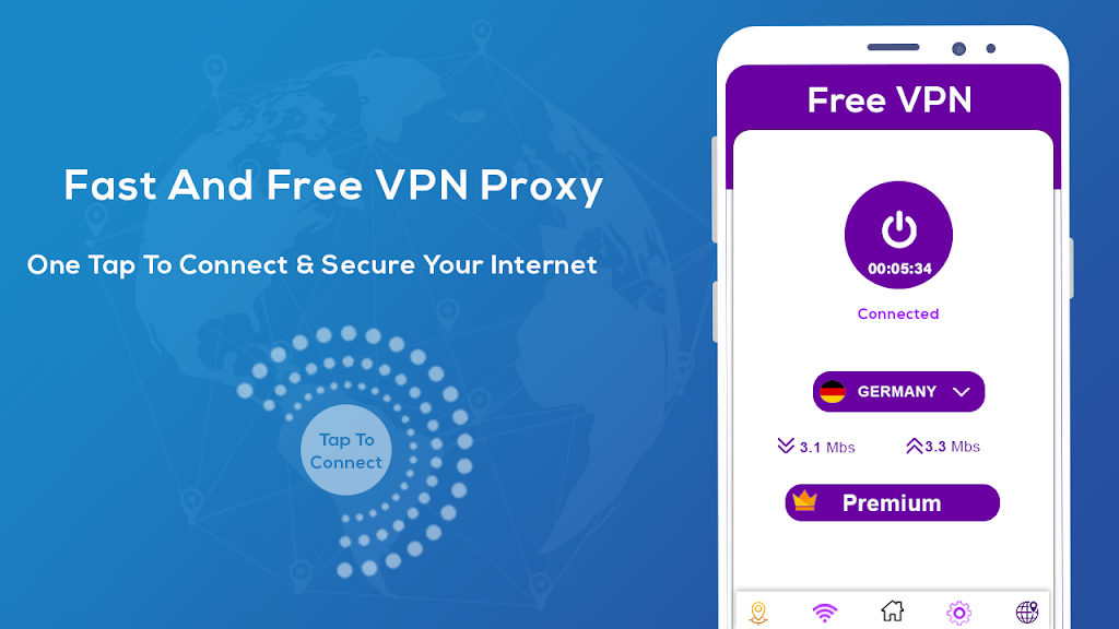 Blue Spot VPN Proxy Server Screenshot1