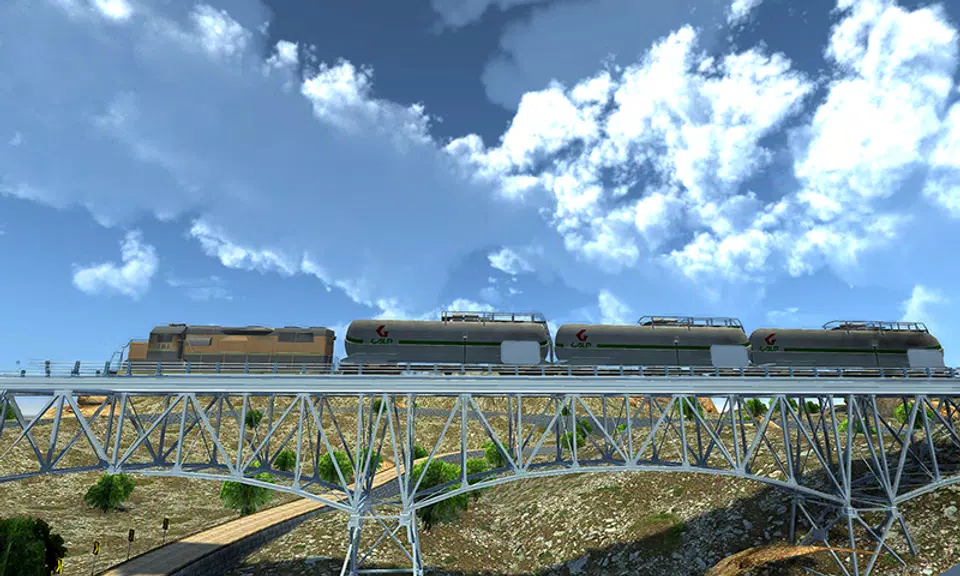 Oil Tanker Train Driving Sim Screenshot4