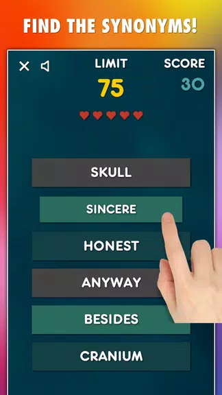 Synonyms Game Screenshot4