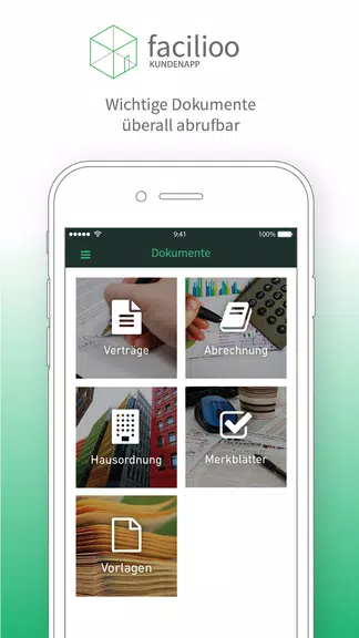 facilioo Kundenapp Screenshot4