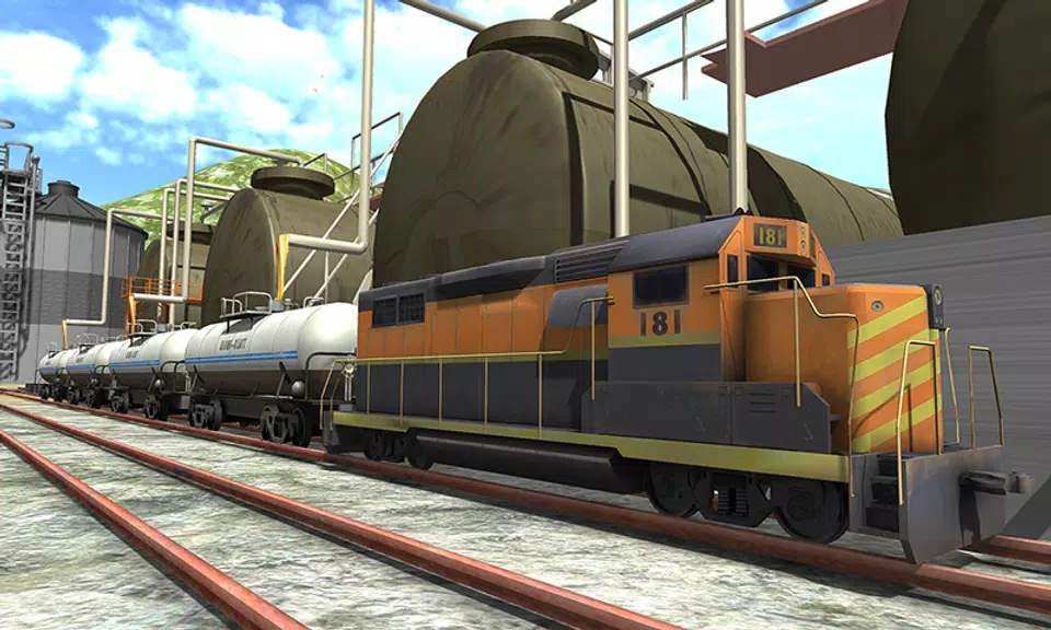 Oil Tanker Train Driving Sim Screenshot1