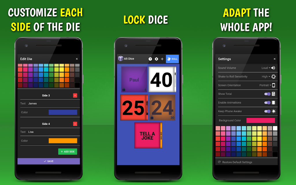 Dice Roller: Alt Dice Screenshot3