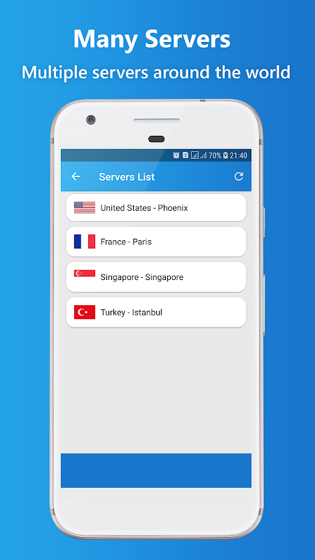 Fastvpn Free VPN Client 2020,VPN Master,smart vpn. Screenshot2