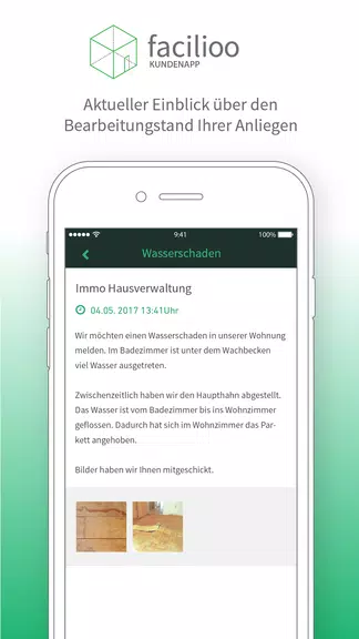 facilioo Kundenapp Screenshot3