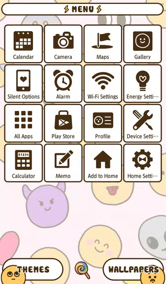 Enjoy Emoji Theme Screenshot1